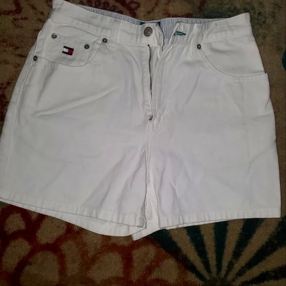 Tommy Hilfiger Shorts Womens Tommy Hilfiger White Shorts
